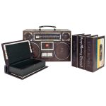 Ghetto Blaster Brown Storage Box Set