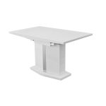 High Gloss White Extending Dining Table - Image 2