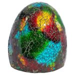 Mosaic Glass Egg Ornament