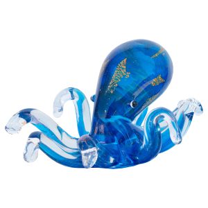 Glass Blue Octopus