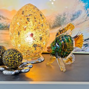 Glass Lion Fish in our Showroom