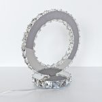 Glass Crystal Ring Light - Turned Off - Back