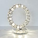 Glass Crystal Ring Light - Cool Light
