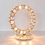 LT26 Glass Crystal Ring Light - Warm Light