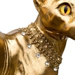 Golden Sphynx Cat Statuette - Image 6