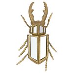 Gold Stag Beetle Ornament - Image 4