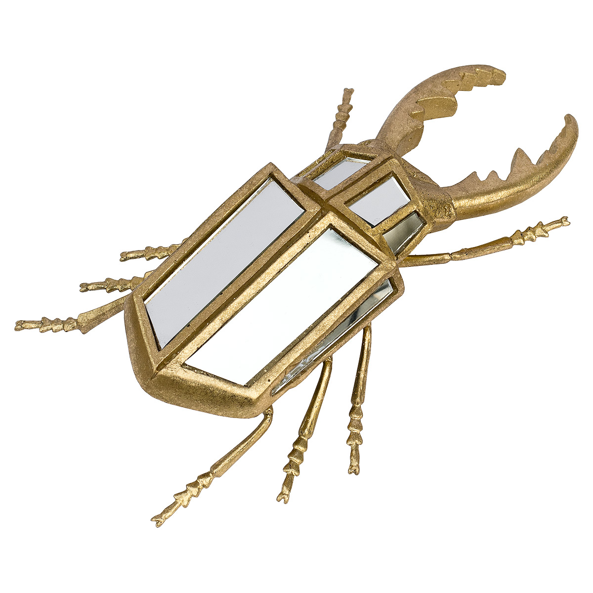 Gold Stag Beetle Ornament - Image 3