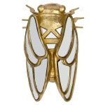 Gold Cicada Bug Ornament - Image 4