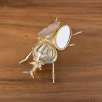 Gold Rhino Beetle Ornament - Image 2