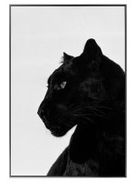 Black Panther Glass Wall Art Picture