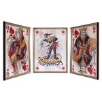 King Queen Joker Kinetic Wall Art