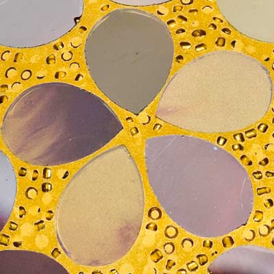 Amber Flower Texture