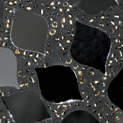 Black Tile Ball Texture