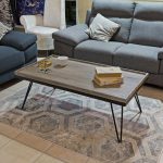 Antique Grey Coffee Table in our Showroom