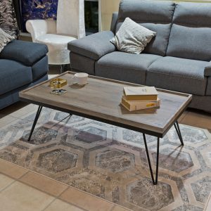 Antique Grey Coffee Table in our Showroom