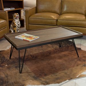Walnut Coffee Table in our Showroom
