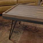 Walnut Coffee Table Close Up
