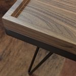 Walnut Coffee Table Corner Detail