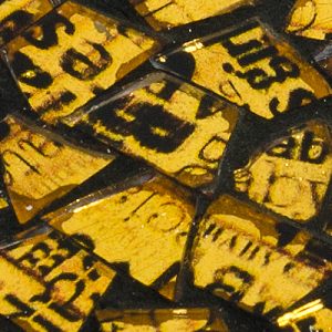 Gold design mosaic texture