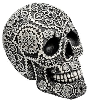 Calavera Sugar Skull - Black