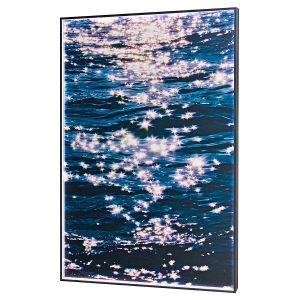 LED Ocean Light Up Rectangular Wall Art in our Showroom