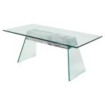 Talladega Glass Coffee Table