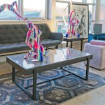 Novara Industrial Style Coffee Table - Image 2