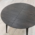 Thornton Black Extending Dining Table - Image 9