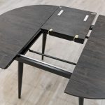 Thornton Black Extending Dining Table - Image 7