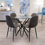 Simone Buckskin Dining Chairs - Image 3