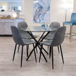 Simone Buckskin Dining Chairs - Image 13