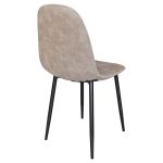 FWL14F Simone Fawn Dining Chair - Back
