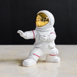 Kung Fu Astronaut Figurine in our Showroom
