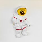 Thumbs Up Wall Mounted Astronaut in our Showroom