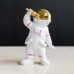 Microphone Astronaut Figurine