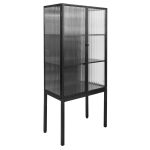 Black Display Cabinet