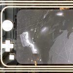 Space Walk LED Light Up Wall Art Close Up