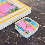 Myrtle and Mary Barbie Square Coasters in our Showroom