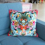 Paradise Lost Epoque Myrtle & Mary Cushion in our Showroom