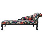 Myrtle and Mary Chaise Longue - Paradise Lost Noir - Side