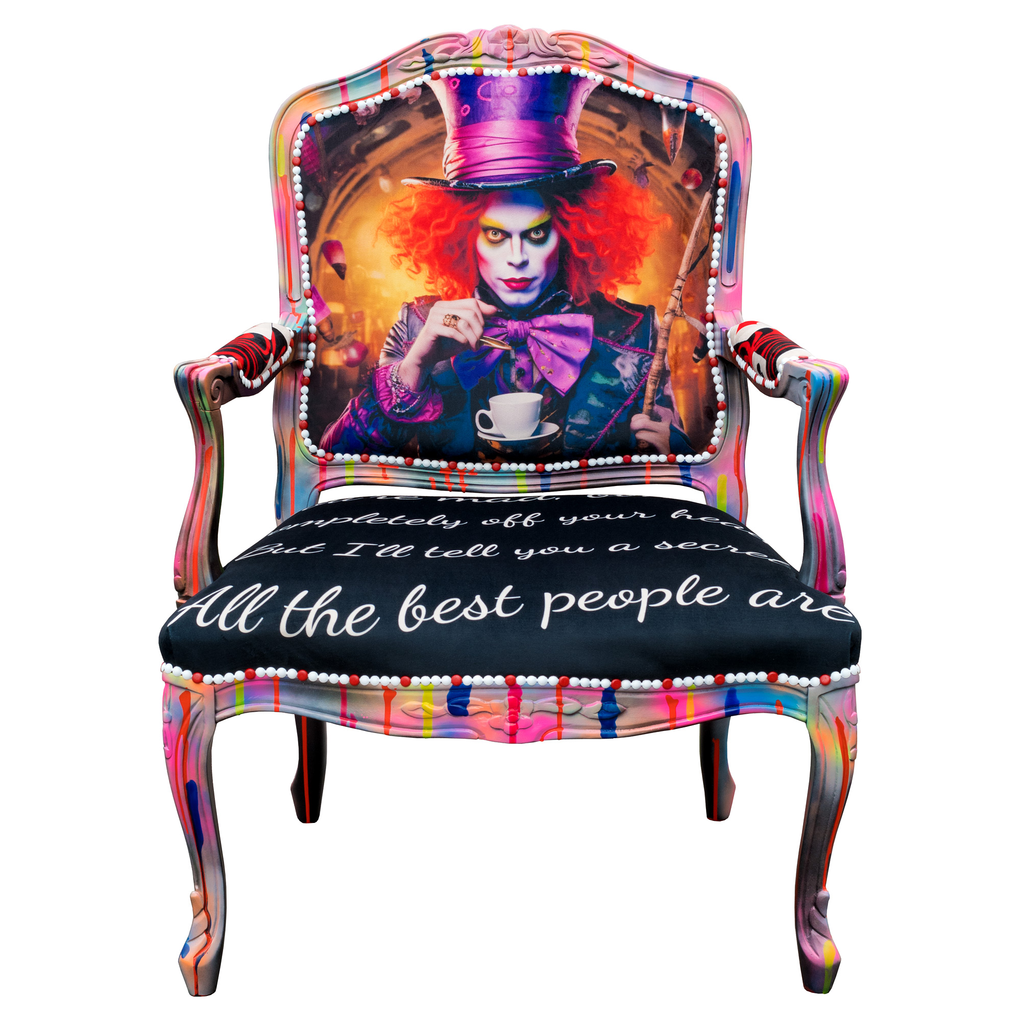 Mad Hatter Arm Chair - Front