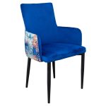 Duncan Bespoke Dining Carver - Seagrass Fabric - Front