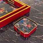 Myrtle and Mary Fifi Square Coasters in our Showroom