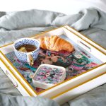 Myrtle and Mary Sirens Square Trays on Display - Close Up