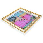 Myrtle and Mary Barbie Square Trays