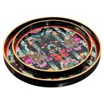 Myrtle and Mary Paradise Lost Circular Trays