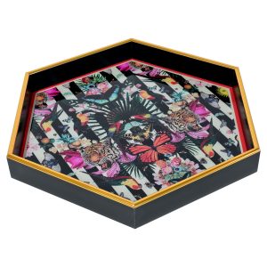Myrtle and Mary Paradise Lost Hexagon Tray