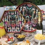 Myrtle and Mary Paradise Lost Hexagon Tray Set