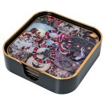 Myrtle and Mary Le Cirque Du Monde Square Coasters