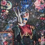 Myrtle and Mary Fifi Square Trays - Detail